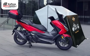 Honda Forza İçin Kapalı Garaj - Kafkas Garaj