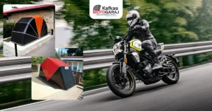 CF MOTO 250CL-X İçin Kapalı Motosiklet Garajı - Kafkas Garaj