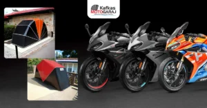 CFMOTO 250SR İçin Kapalı Motosiklet Garajı - Kafkas Garaj