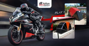 CFMOTO 450SR İçin Kapalı Motosiklet Garajı - Kafkas Garaj