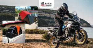 CFMOTO 800MT Touring İçin Kapalı Motosiklet Garajı - Kafkas Garaj