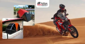 Honda Africa Twin İçin Kapalı Motosiklet Garajı - Kafkas Garaj