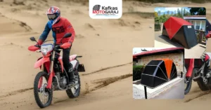 Honda CRF250 İçin Kapalı Motosiklet Garajı - Kafkas Garaj