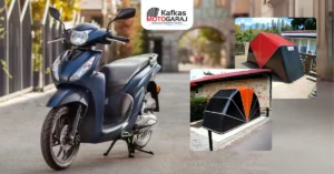 Honda Dio İçin Kapalı Motosiklet Garajı - Kafkas Garaj