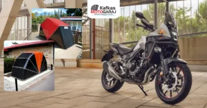 Honda NX500 İçin Kapalı Motosiklet Garajı - Kafkas Garaj