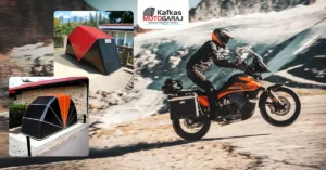 KTM 890 Adventure İçin Kapalı Motosiklet Garajı - Kafkas Garaj