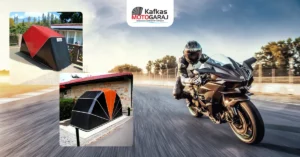 Kawasaki Ninja H2R İçin Kapalı Motosiklet Garajı - Kafkas Garaj