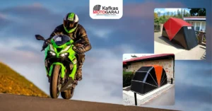 Kawasaki Ninja ZX-6R İçin Kapalı Motosiklet Garajı - Kafkas Garaj