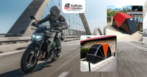 Kawasaki Z900 İçin Kapalı Motosiklet Garajı - Kafkas Garaj