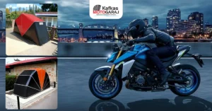 Suzuki GSX-S1000 İçin Kapalı Motosiklet Garajı - Kafkas Garaj