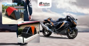 Suzuki Hayabusa İçin Kapalı Motosiklet Garajı - Kafkas Garaj