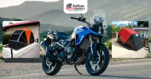 Suzuki V-Strom 800 İçin Kapalı Motosiklet Garajı - Kafkas Garaj