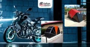 Yamaha MT-07 İçin Kapalı Motosiklet Garajı - Kafkas Garaj