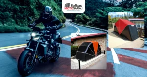 Yamaha MT-09 İçin Kapalı Motosiklet Garajı - Kafkas Garaj