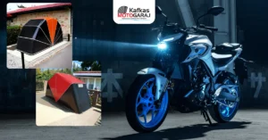 Yamaha MT-25 İçin Kapalı Motosiklet Garajı - Kafkas Garaj