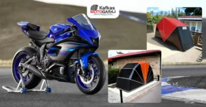 Yamaha R7 İçin Kapalı Motosiklet Garajı - Kafkas Garaj