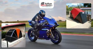 Yamaha R9 İçin Kapalı Motosiklet Garajı - Kafkas Garaj