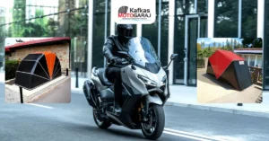 Yamaha TMAX İçin Kapalı Motosiklet Garajı - Kafkas Garaj