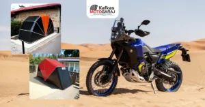 Yamaha Tenere 700 İçin Kapalı Motosiklet Garajı - Kafkas Garaj