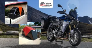 Yamaha Tracer 9 İçin Kapalı Motosiklet Garajı - Kafkas Garaj