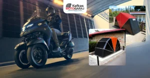 Yamaha Tricity İçin Kapalı Motosiklet Garajı - Kafkas Garaj