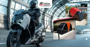 Yamaha XMAX İçin Kapalı Motosiklet Garajı - Kafkas Garaj