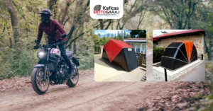 Yamaha XSR 700 İçin Kapalı Motosiklet Garajı - Kafkas Garaj
